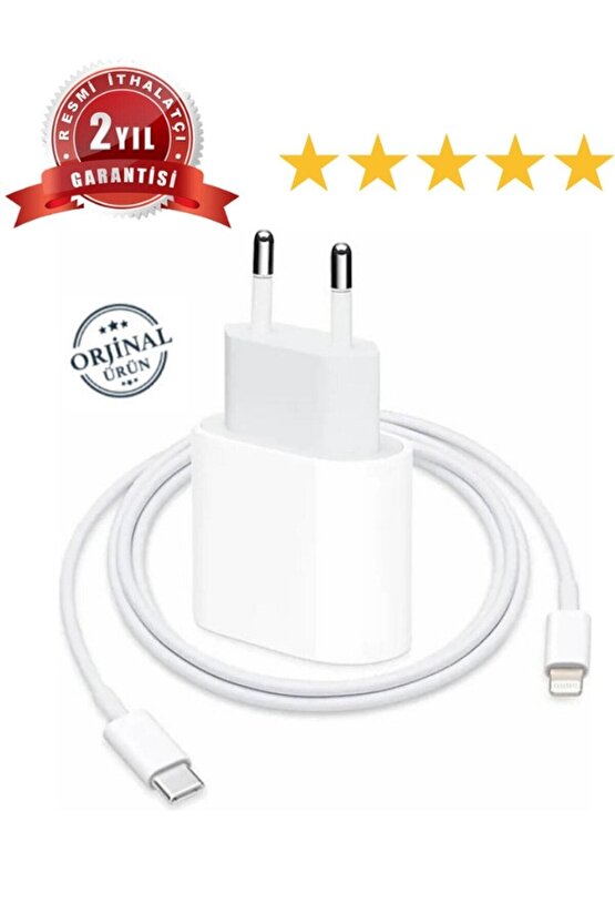 Iphone Tüm Serilerle Uyumlu Hızlı Şarj Aleti Kablo Adaptör Set Iphone 11  12  13  Pro  Pro Maxi