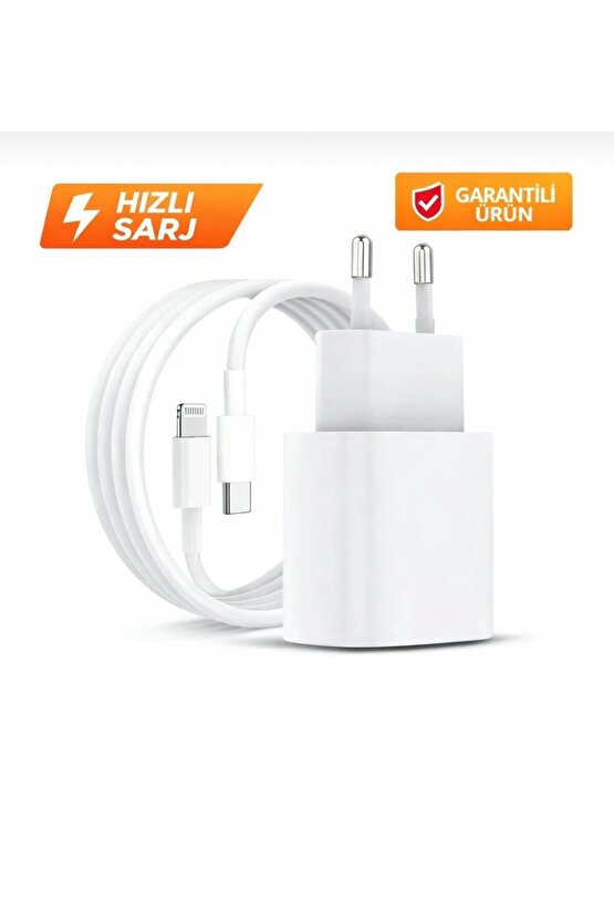 İphone 11 12 13 14 Pro Max Uyumlu 25w Hızlı Aleti Kablo+Başlık