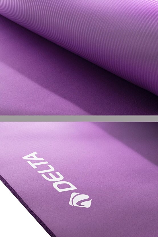 Konfor Zemin 10 mm Taşıma Askılı Pilates Minderi Yoga Matı-MOR