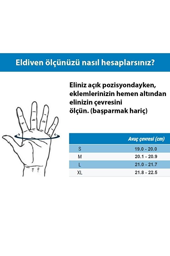 Siyah Mavi Ağırlık Body Dambıl Halter Bisiklet Fitness Eldiveni Bilek Cırtlı- L