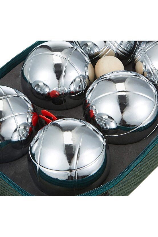Bocce Set Çantalı 8 Toplu Metal Bocce Seti (Boules Set)