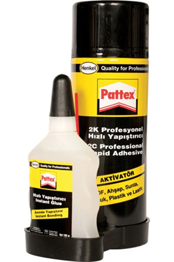 2k Hızlı Yapıştırıcı Aktivatör 400 Ml +100 Ml
