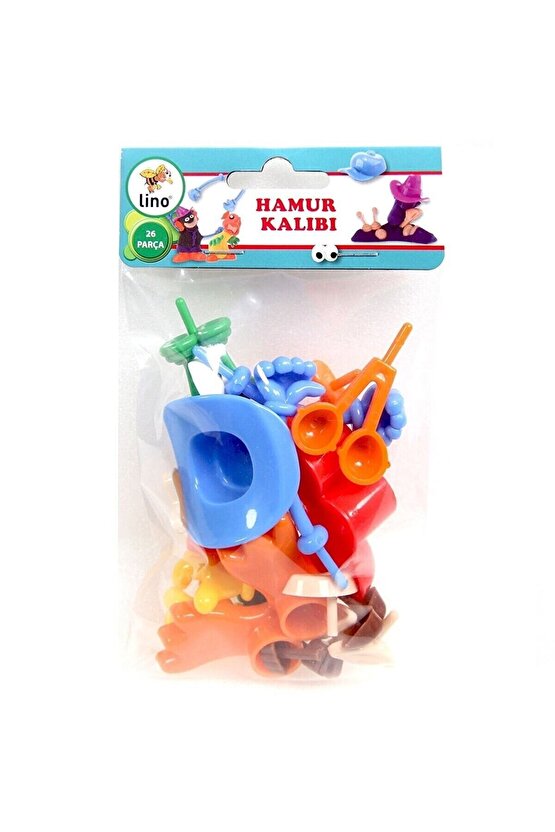 Oyun Hamuru Kalıbı Vücut Parçaları 26 Parça