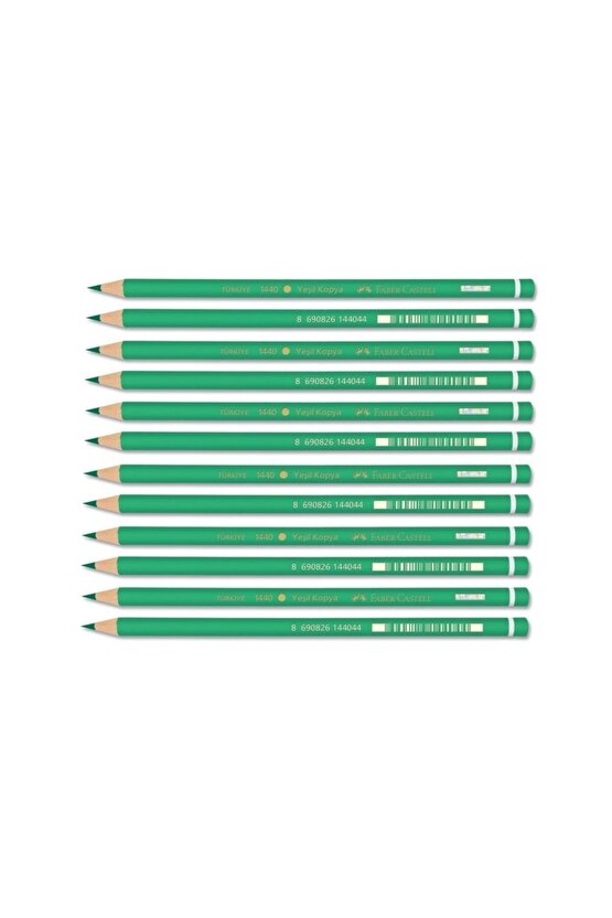 Faber-castell Kopya Boya Kalemi Yeşil 12li (1 PAKET 12 ADET KALEM)