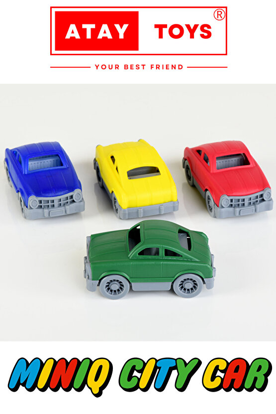 MINIQ CITY CAR AUTO CLASSIC 12 ADET OYUNCAK ARABA