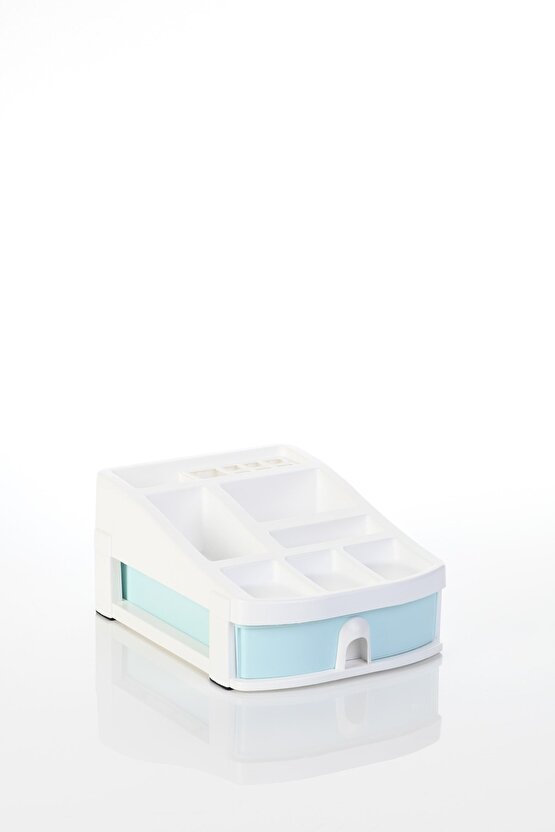 Co 7200 Çok Amaçlı Çekmeceli Organizer Pastel Mavi