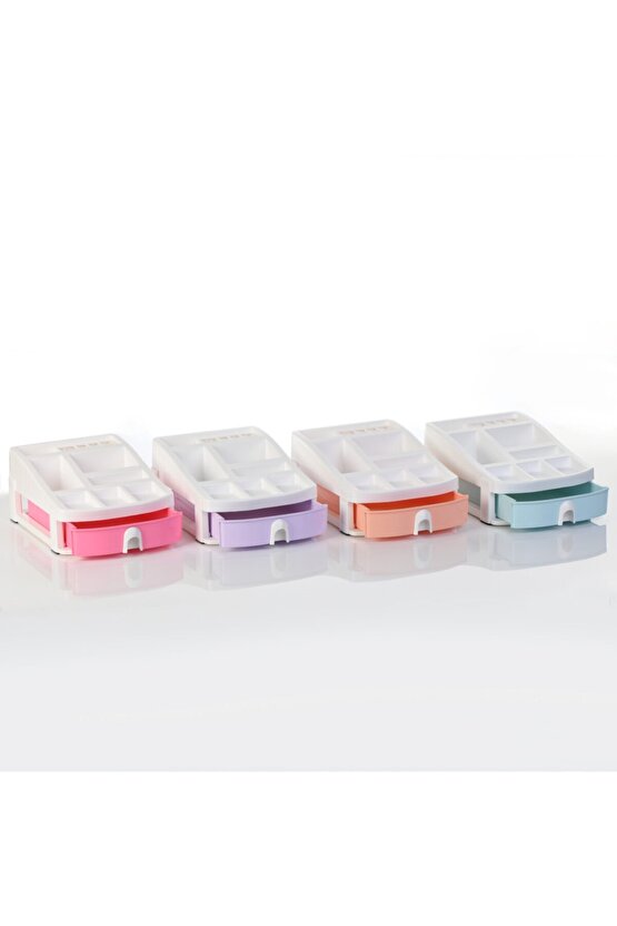 Co 7200 Çok Amaçlı Çekmeceli Organizer Pastel Mavi