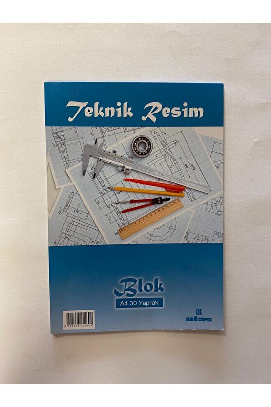 Teknik Resim Defteri Teknik Blok 30 Yp A4