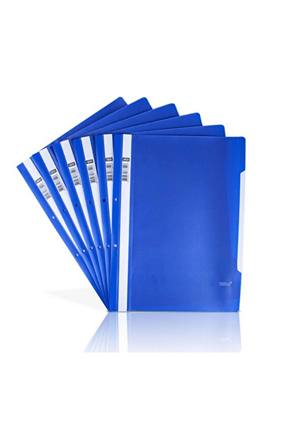 Telli Dosya Plastik Eco A4 Mavi 7730 50 Li