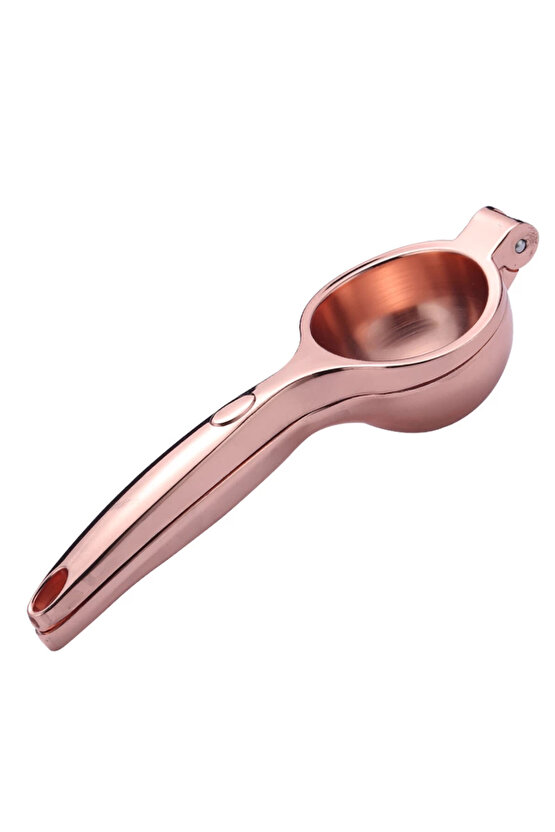 Rose Paslanmaz Çelik Kaplama Limon Sıkacağı Narenciye sıkacağı (Büyük Boy)