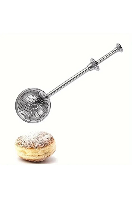 Paslanmaz Çelik Top Yaylı Çay Kahve Bitki Çayı Süzgeci