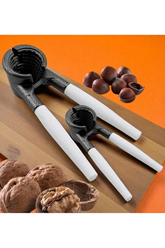 Metal Ceviz ve Fındık Kıracağı 2li Set