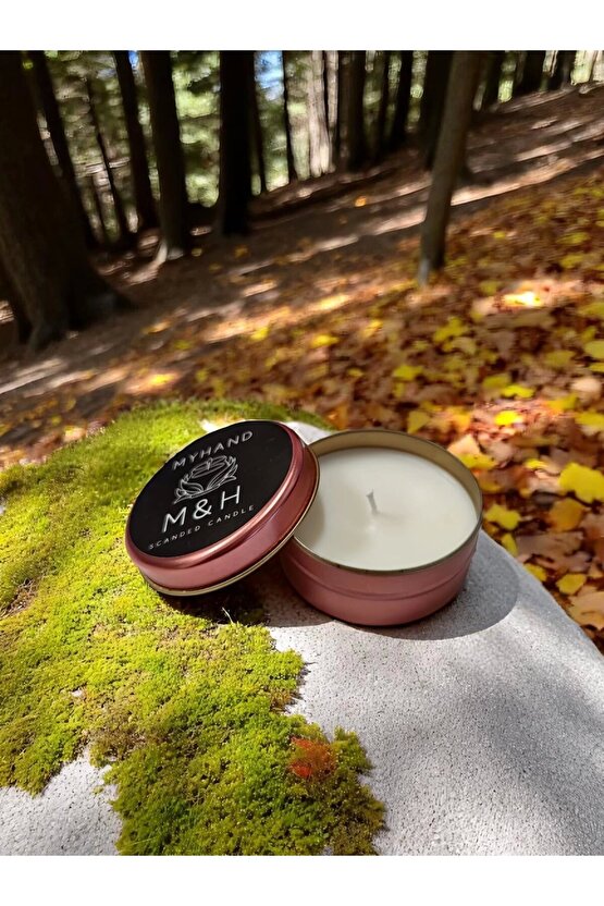 MyHand Soyawax Rose Teneke Mum Kokusuz Kutu Mum 60 Gr