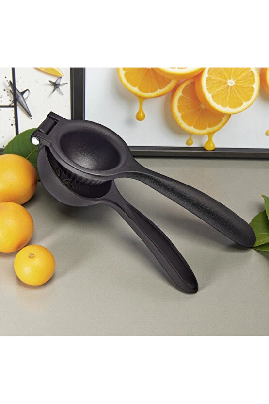 Siyah Döküm Limon Sıkacağı (Narenciye sıkacağı)