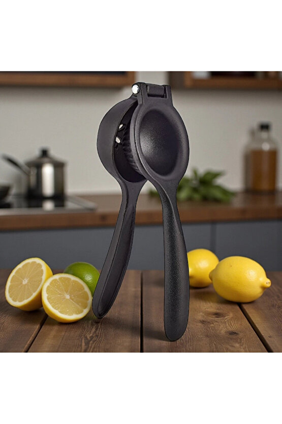 Siyah Döküm Limon Sıkacağı (Narenciye sıkacağı)