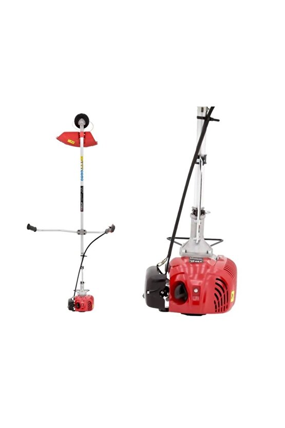 MOTORLU TIRPAN BY-520 YAN TİP (52cc 2,8hp İki Zamanlı)