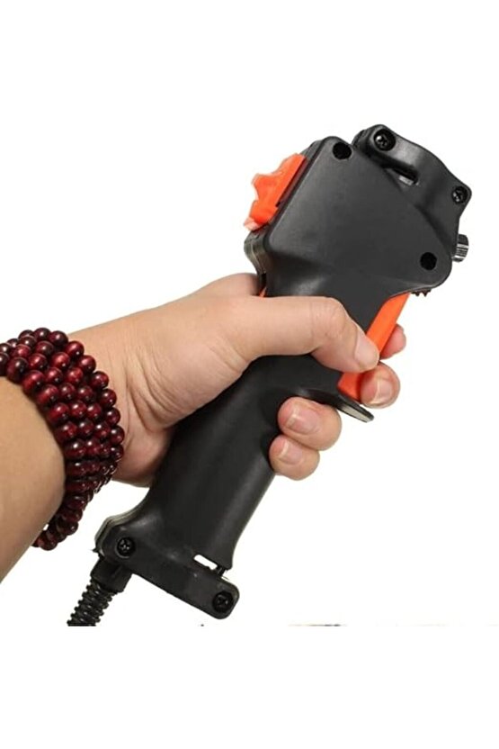 Motorlu Tırpan Sırt Model Gaz Tetik Komple Set CGBG 430-520 Gaz Kolu Tırpan Yedek Parça Aksesuar