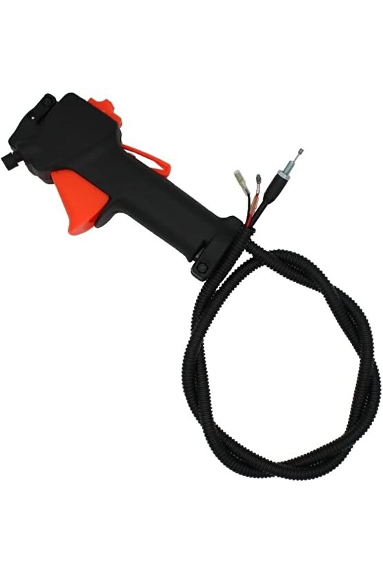 Motorlu Tırpan Sırt Model Gaz Tetik Komple Set CGBG 430-520 Gaz Kolu Tırpan Yedek Parça Aksesuar
