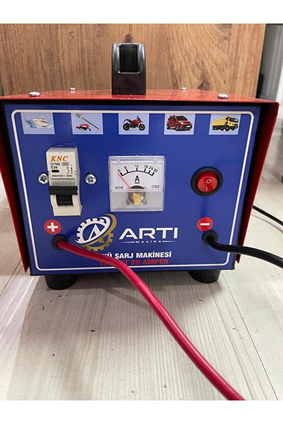 AKÜ ŞARJ CİHAZI 12 VOLT 20 AMPER