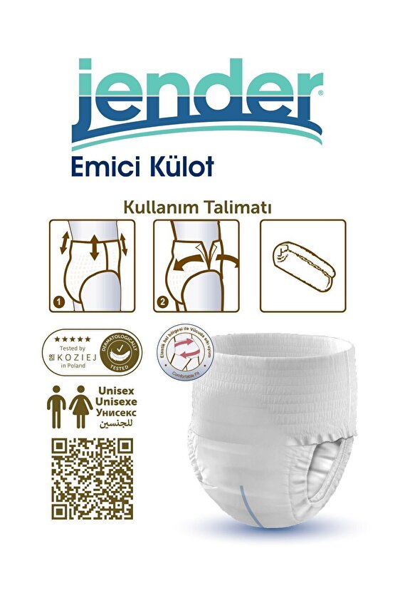 Emici Külot Yetişkin Bezi Large Hasta Bezi 30 Adet