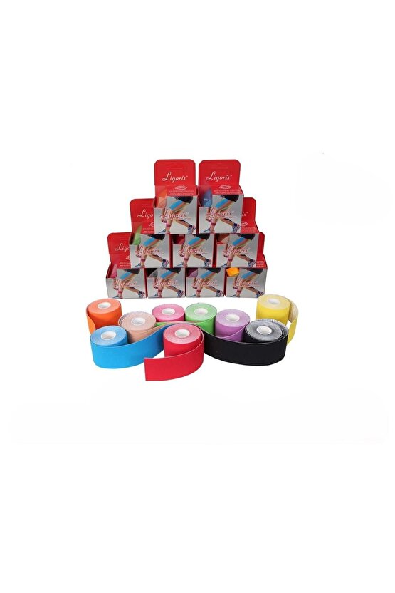 Kinesio Tape Ağrı Bandı 5cm X 5m -kırmızı