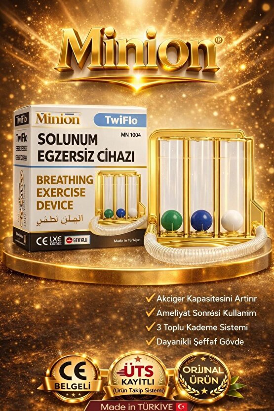 Triflo Solunum Egzersiz Cihazı