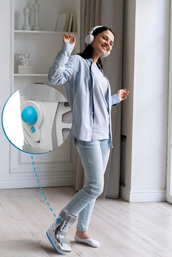 Air Walker Ortezi Ayak Bileklik (Havalı Yürüme Botu) (ORX®-A728KISA)