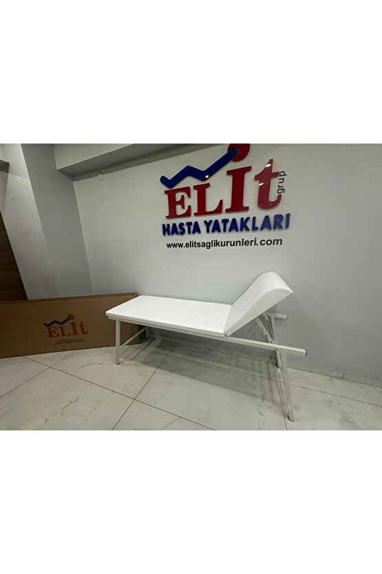 ELİT - Muayene Masası - Katlanır Muayene Masası - Hasta Sedyesi-Kuaför Güzellik Merkezi lüx muayene masası