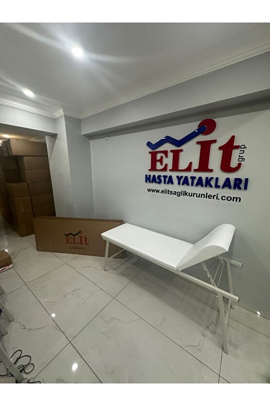 ELİT - Muayene Masası - Katlanır Muayene Masası - Hasta Sedyesi-Kuaför Güzellik Merkezi lüx muayene masası
