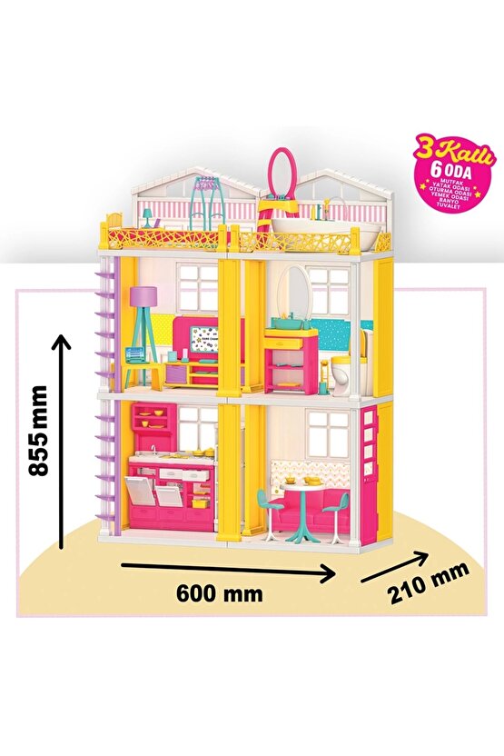 Lindanın Düşler Evi - Ev Oyuncak - Lindanın Düşler Ev Seti - Ev Seti