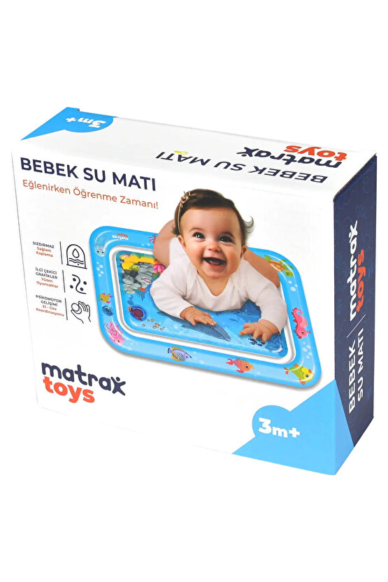 Bebek Su Matı - Bebek Oyun Halısı - Oyun Matı İçinde Su Olan Oyun Matı