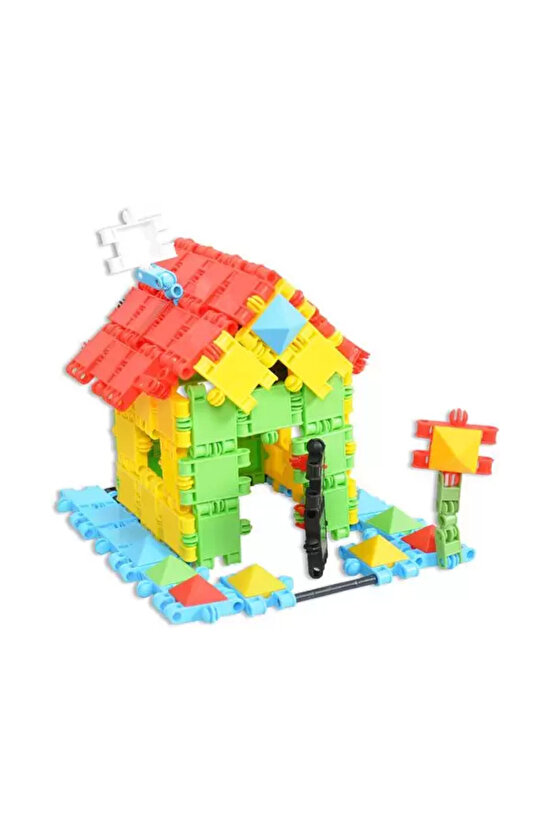 Flexy Tangles Blok Oyunu 150 Parça - Oyuncak Lego Seti - Birbirine Geçmeli STEM Lego Seti - Eğitici