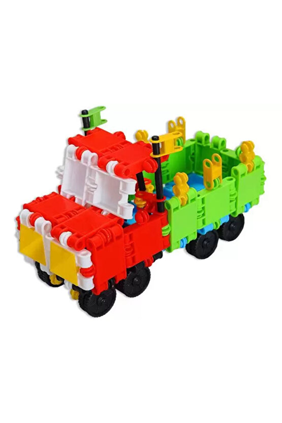 Flexy Tangles Blok Oyunu 150 Parça - Oyuncak Lego Seti - Birbirine Geçmeli STEM Lego Seti - Eğitici
