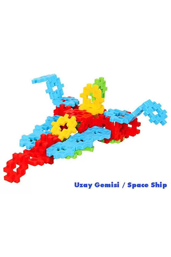 Crazy Eğitici Blok Oyunu 1000 Parça - Oyuncak Lego Seti - Birbirine Geçmeli STEM Lego Seti - Eğitici