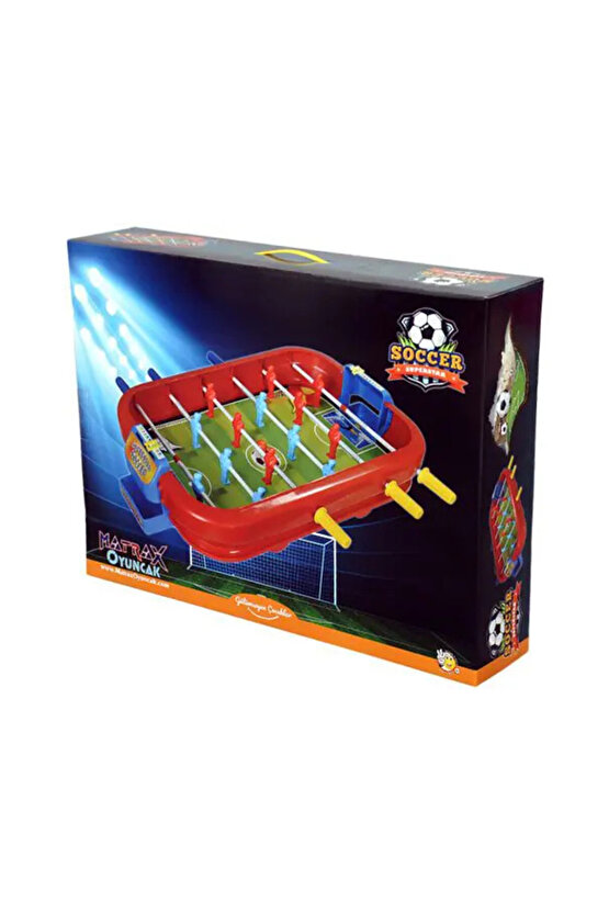Süper Star Langırt Oyunu - Futbol Maçı Oyuncak - Futbol Oyuncakları - Top Oyuncak Langırt Setleri -