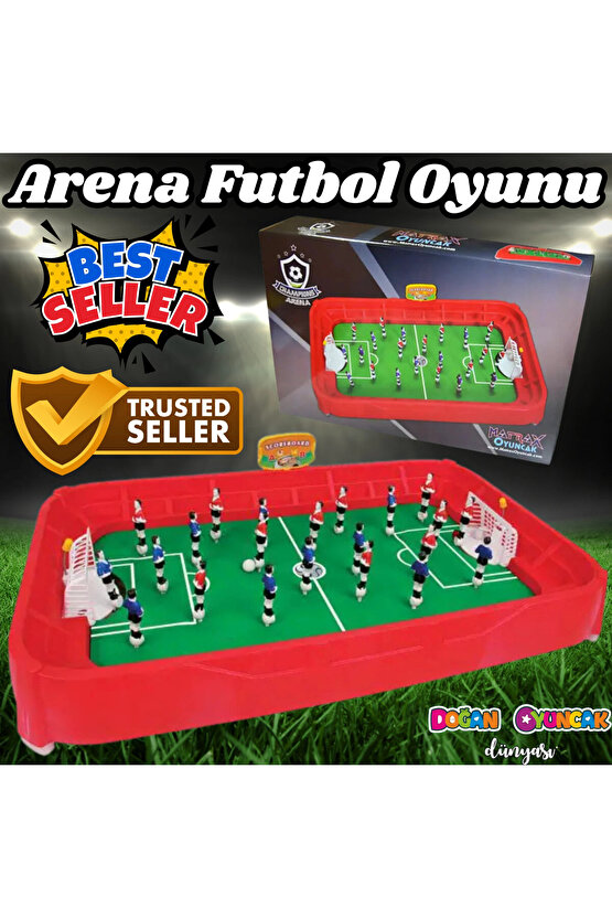 Champions Arena Futbol Oyunu - Futbol Maçı Oyuncak - Futbol Oyuncakları - Top Oyuncak Langırt Setler