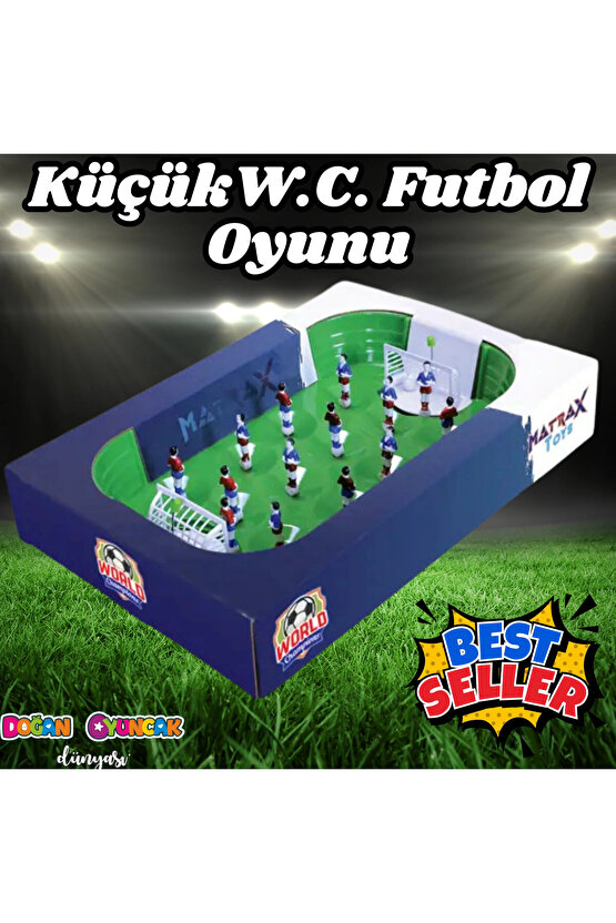 Dünya Şampiyonası Futbol Oyunu - Futbol Maçı Oyuncak - Futbol Oyuncakları - Top Oyuncak Langırt Setl