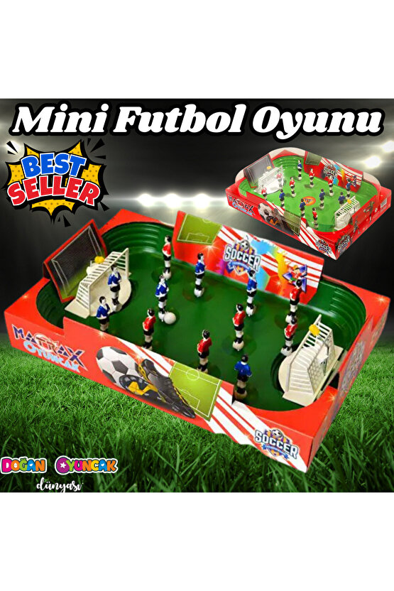 Mini Futbol Oyunu - Futbol Maçı Oyuncak - Futbol Oyuncakları - Top Oyuncak Langırt Setleri - Langırt
