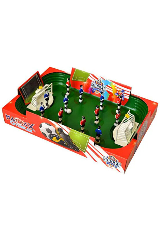 Mini Futbol Oyunu - Futbol Maçı Oyuncak - Futbol Oyuncakları - Top Oyuncak Langırt Setleri - Langırt