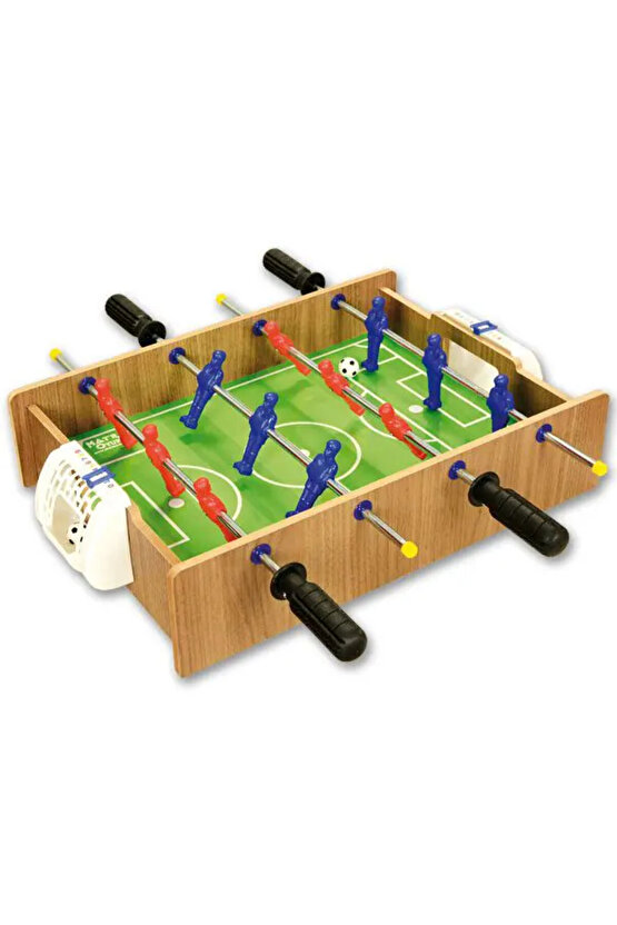 Ahşap Hokey ve Ahşap Langırt Seti - Ahşap Oyuncak - Futbol Oyuncakları - Top Oyuncak Langırt Setleri