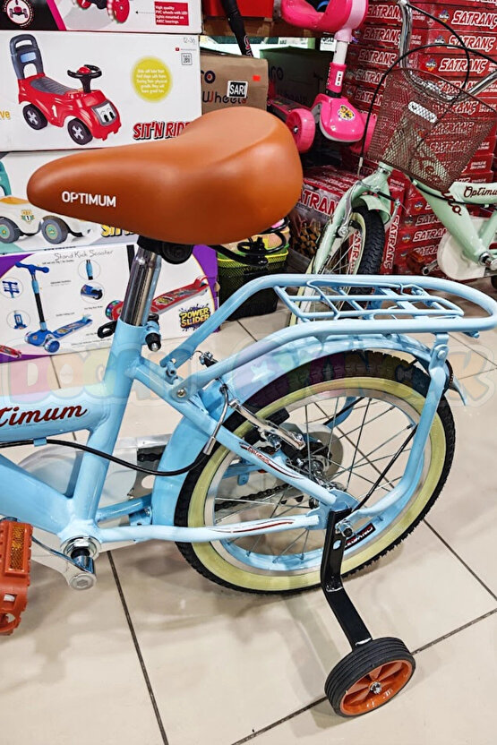 BMX Legano Optimum Series Retro 16 Jant Çocuk Bisikleti Mavi - Legano 16 Jant Bisiklet Retro BMX Bis