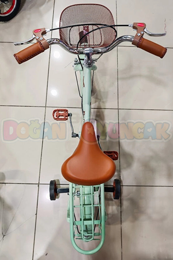 BMX Legano Optimum Series Retro 16 Jant Çocuk Bisikleti Yeşil - Legano 16 Jant Bisiklet Retro BMX Bi
