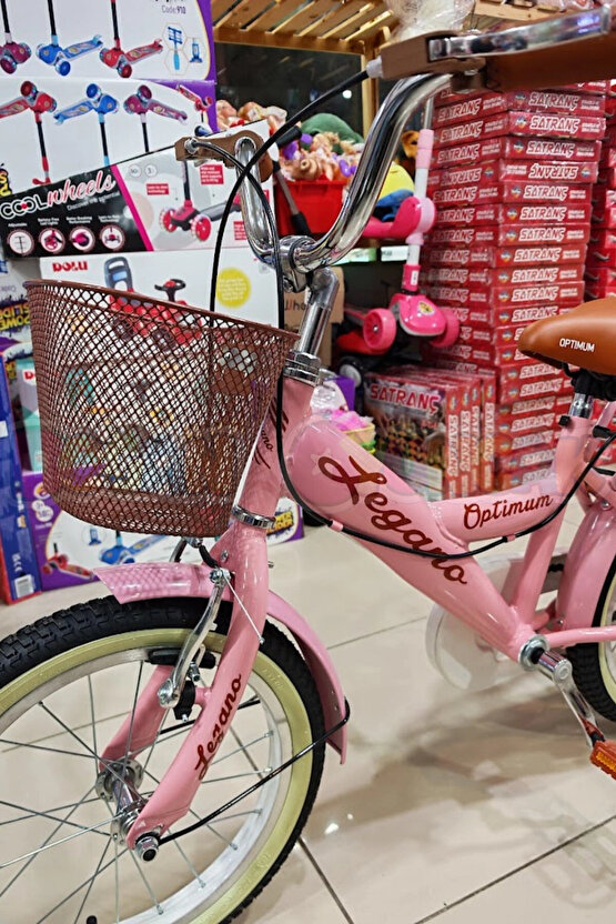 BMX Legano Optimum Series Retro 16 Jant Çocuk Bisikleti Pembe - Legano 16 Jant Bisiklet Retro BMX Bi