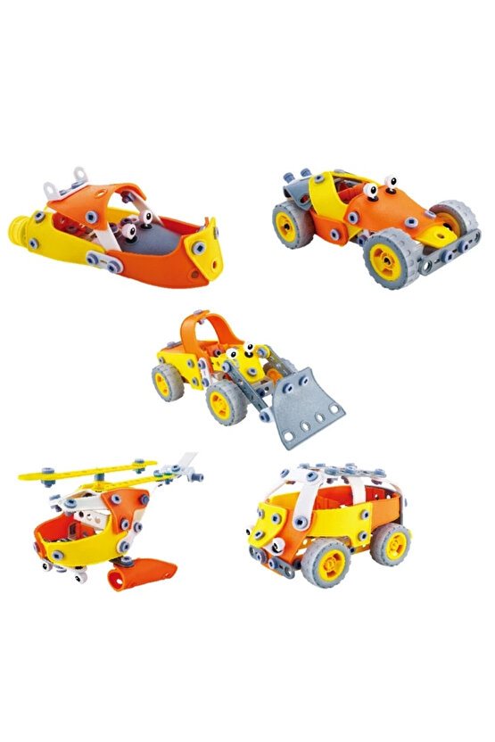 Hanye Sök-Tak Karma Seti Modeli 2 - Oyuncak Söktak 5i Bir Arada Çanta Modeli - Lego Setleri