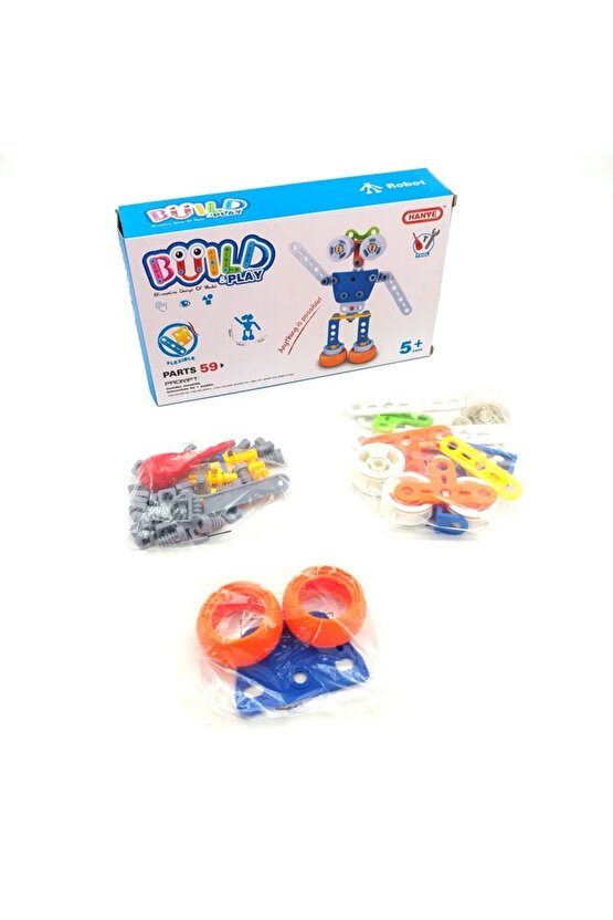 Hanye Sök-Tak Robot Modeli - Oyuncak Söktak Robot Modeli - Lego Setleri