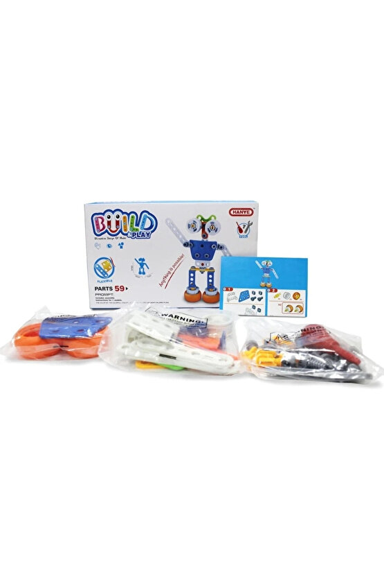Hanye Sök-Tak Robot Modeli - Oyuncak Söktak Robot Modeli - Lego Setleri