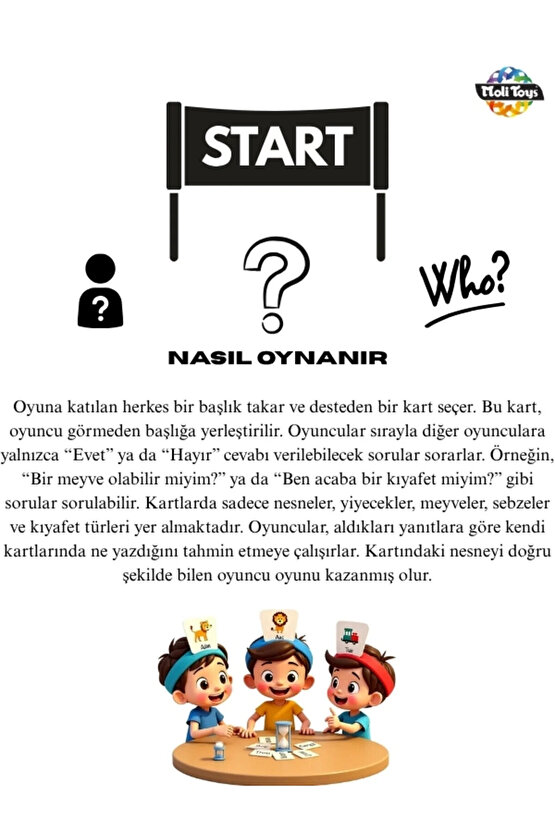 Kim Bil Bakalım Oyunu - Ben Kimim Oyunu Aile Oyunu Kutu Oyunu Find Out Who Games
