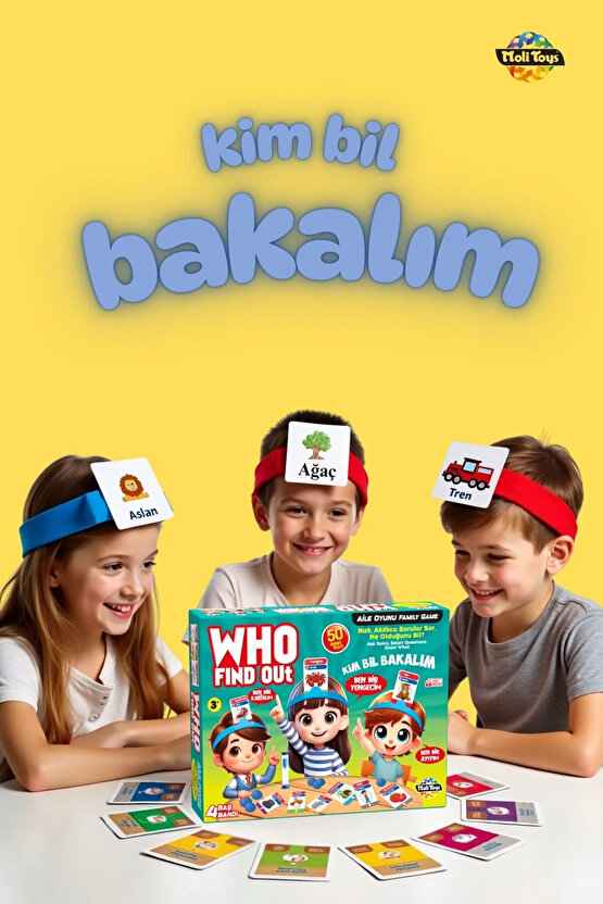 Kim Bil Bakalım Oyunu - Ben Kimim Oyunu Aile Oyunu Kutu Oyunu Find Out Who Games