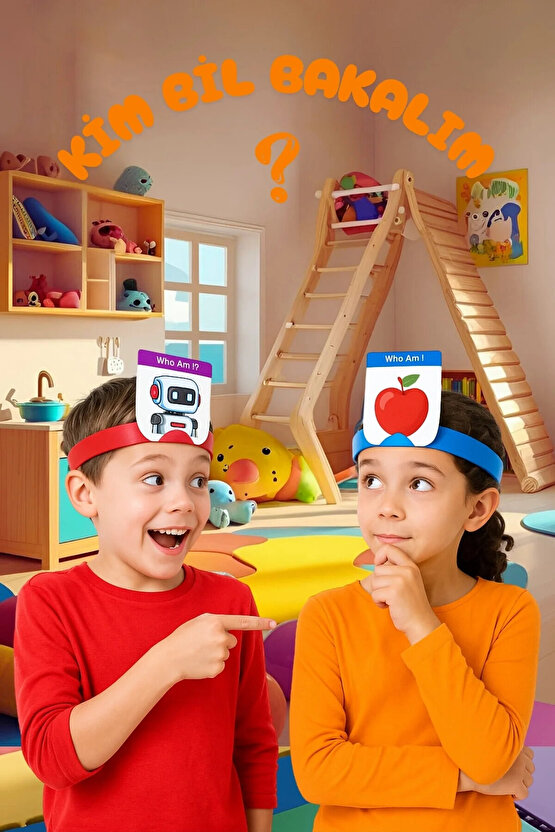 Kim Bil Bakalım Oyunu - Ben Kimim Oyunu Aile Oyunu Kutu Oyunu Find Out Who Games