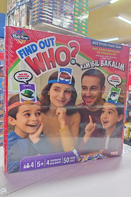 Kim Bil Bakalım Oyunu - Ben Kimim Oyunu Aile Oyunu Kutu Oyunu Find Out Who Games